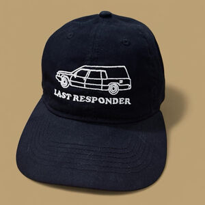 Witchwood Last Responder Hat Black Goth Hearse Cap Alt Streetwear Funeral Death